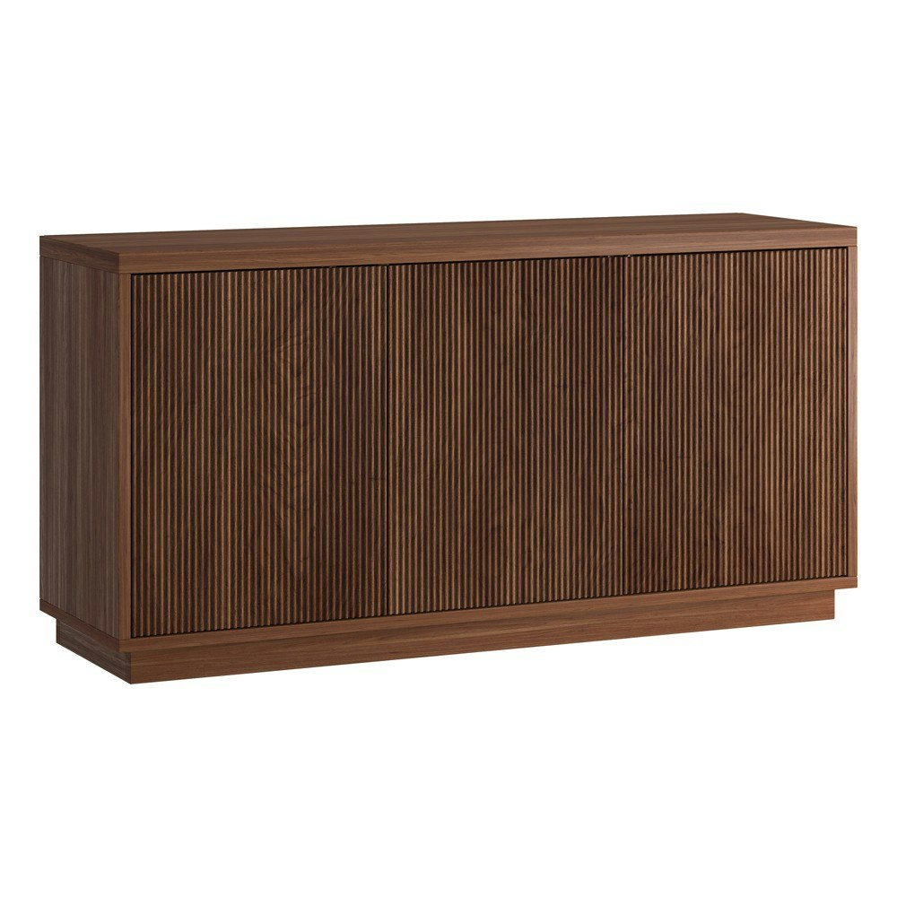 Hudson and Canal Beaumont Rectangular Fluted TV Stand: $287.99 Hudson and Canal Beaumont Rectangular Fluted TV Stand: $287.99