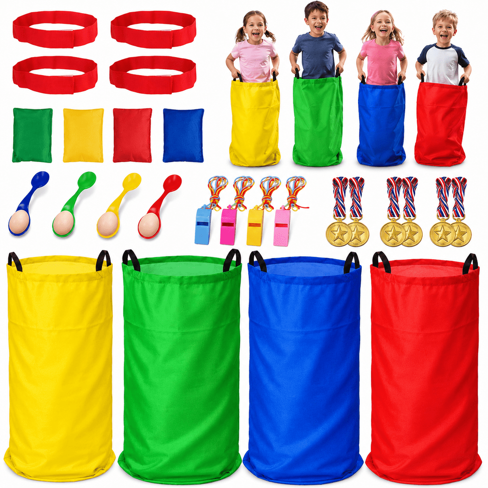 Sbekiev 32-Piece Outdoor Field Day Game Set: $26.99 Sbekiev 32-Piece Outdoor Field Day Game Set: $26.99