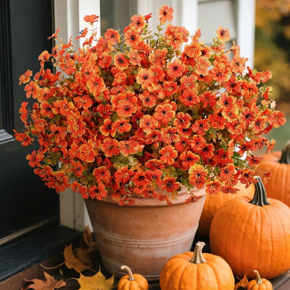 Scidweet Artificial Fall Flowers 16-Bundle Set: $19.99 Scidweet Artificial Fall Flowers 16-Bundle Set: $19.99
