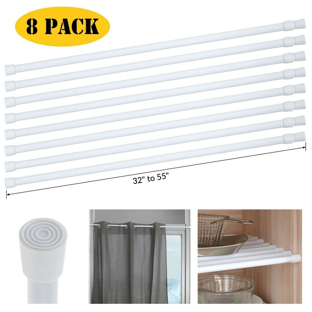 Beamnova 32-55-Inch Adjustable Tension Curtain Rod 8-Pack: $28.99 Beamnova 32-55-Inch Adjustable Tension Curtain Rod 8-Pack: $28.99