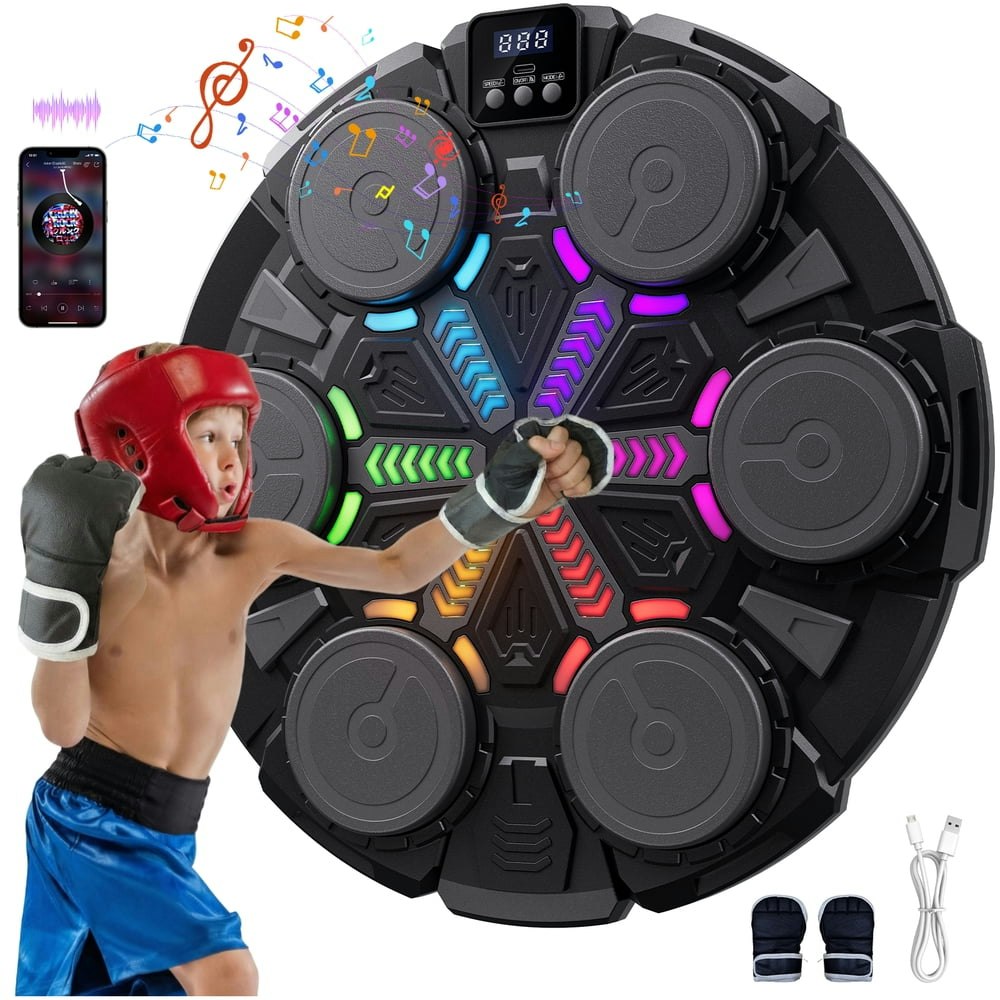 Rehottop Wall-Mounted Bluetooth Music Boxing Machine: $41.20 Rehottop Wall-Mounted Bluetooth Music Boxing Machine: $41.20