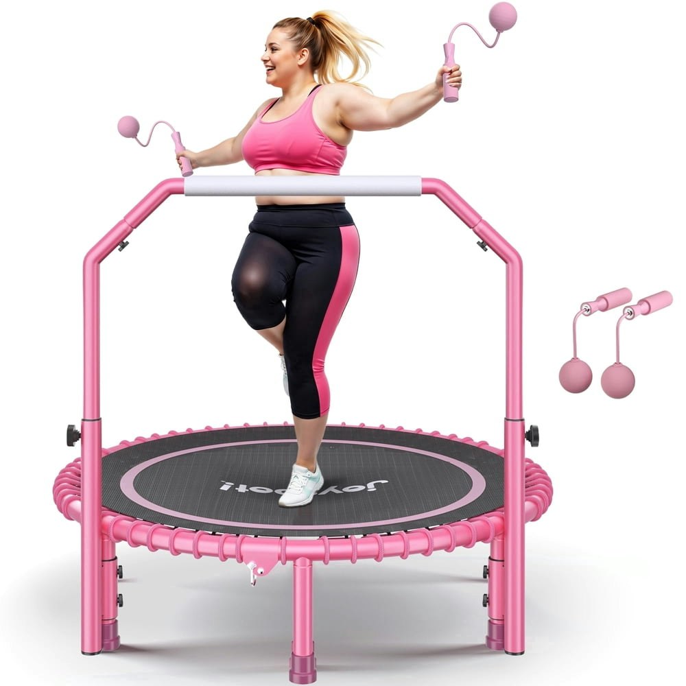 Joy Spot 40-inch Foldable Bungee Rebounder Trampoline: $99.99