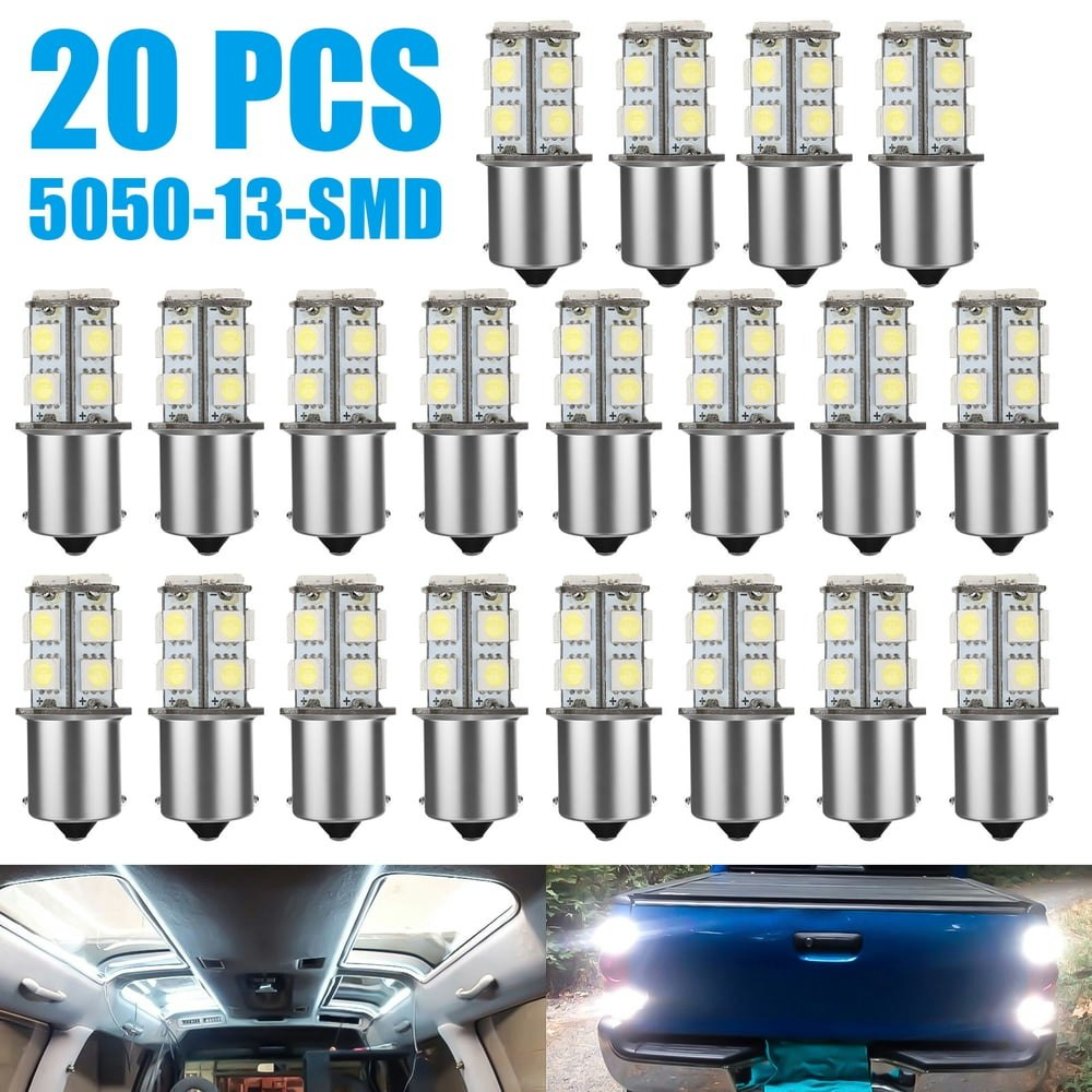 TSV BA15S 1156 LED Light Bulbs 20-Pack: $11.99 TSV BA15S 1156 LED Light Bulbs 20-Pack: $11.99