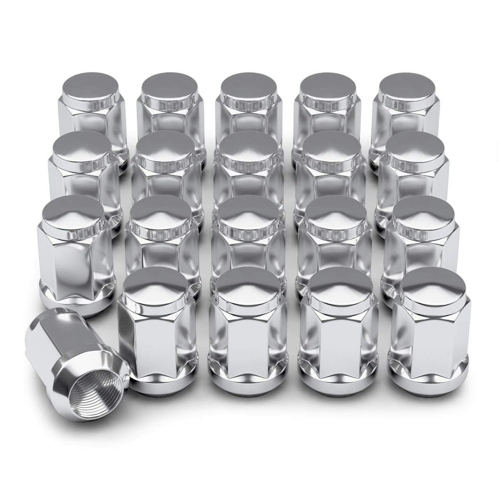 CarBole 12x1.5 Chrome Bulge Lug Nuts 20-Pack: $14.57 CarBole 12x1.5 Chrome Bulge Lug Nuts 20-Pack: $14.57