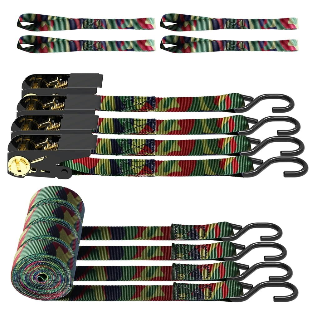 Awelcraft 1,500-lb Ratcheting Tie-Down Straps 4-Pack: $24.97 Awelcraft 1,500-lb Ratcheting Tie-Down Straps 4-Pack: $24.97