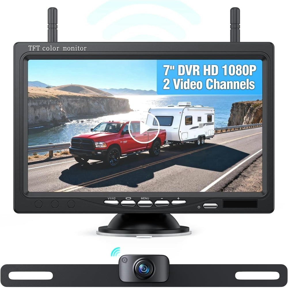 Erapta 7-Inch 1080p Wireless Backup Camera Monitor: $119.99 Erapta 7-Inch 1080p Wireless Backup Camera Monitor: $119.99