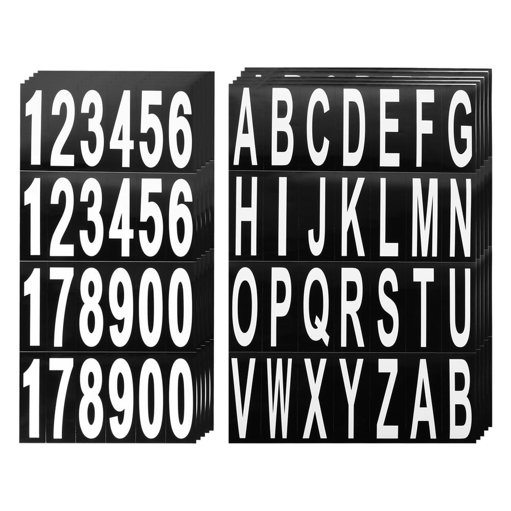 Uxcell Mailbox Numbers and Letters 10-Sheet Decal Set: $13.99 Uxcell Mailbox Numbers and Letters 10-Sheet Decal Set: $13.99