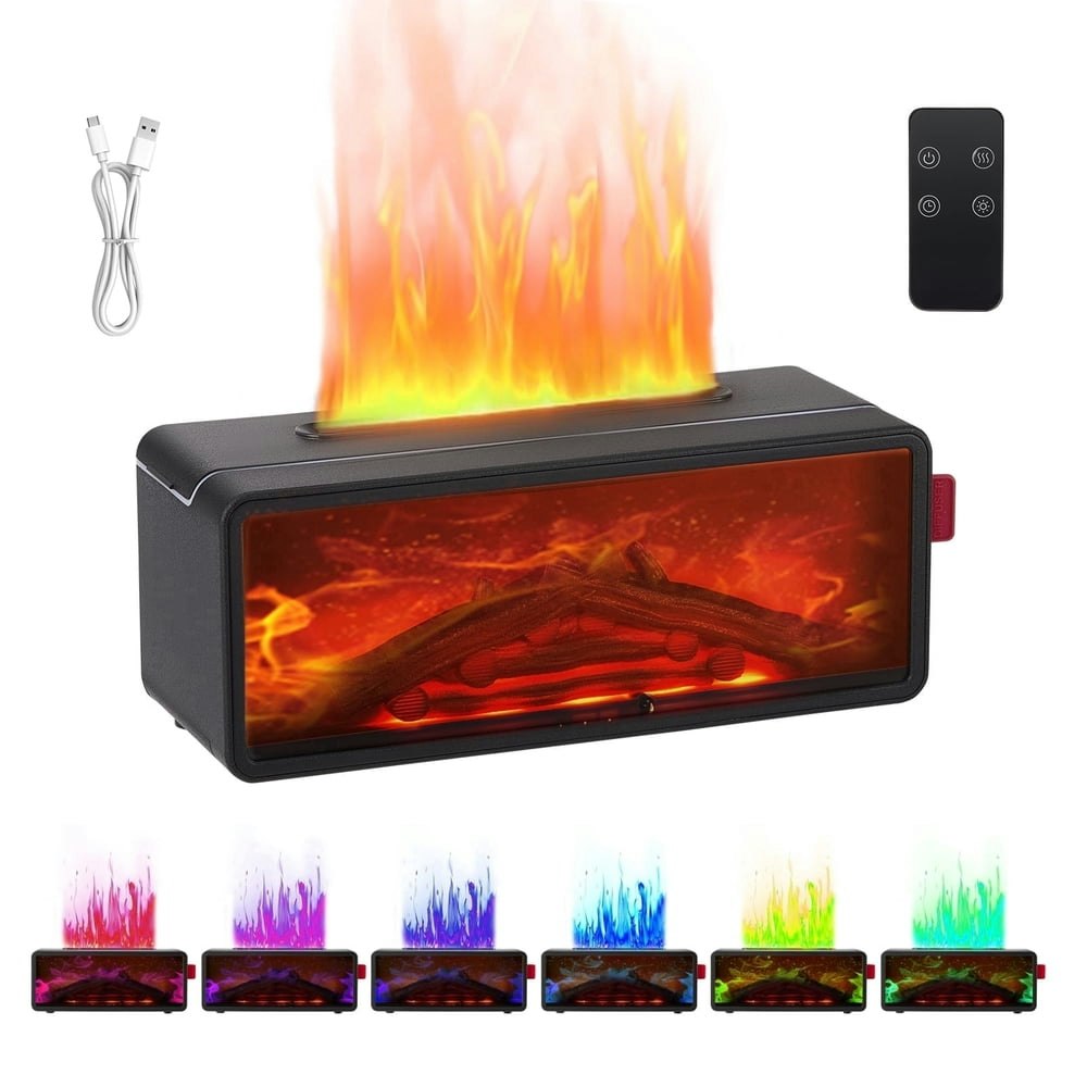 Ytaky Flame Cool Mist Humidifier and Oil Diffuser: $18.42 Ytaky Flame Cool Mist Humidifier and Oil Diffuser: $18.42