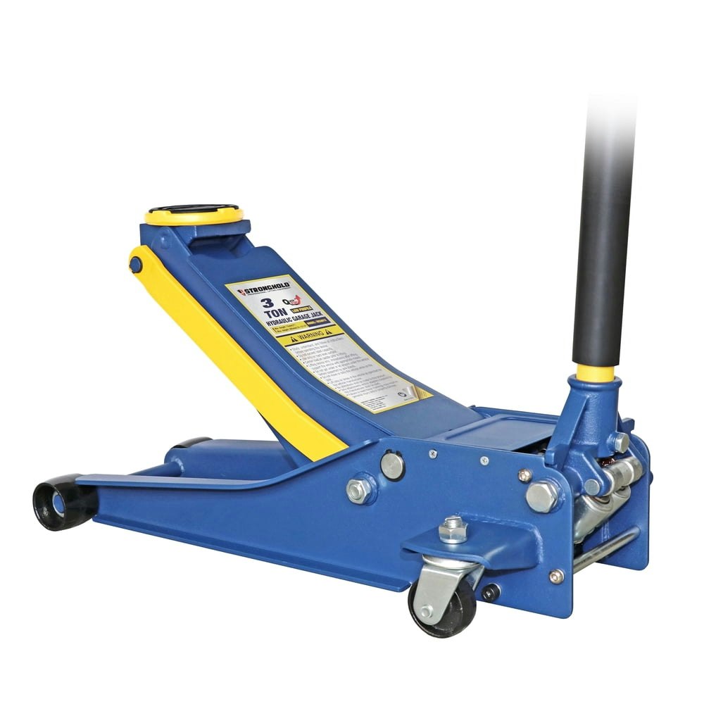 Stronghold 3-Ton Low Profile Steel Floor Jack: $154.99 Stronghold 3-Ton Low Profile Steel Floor Jack: $154.99