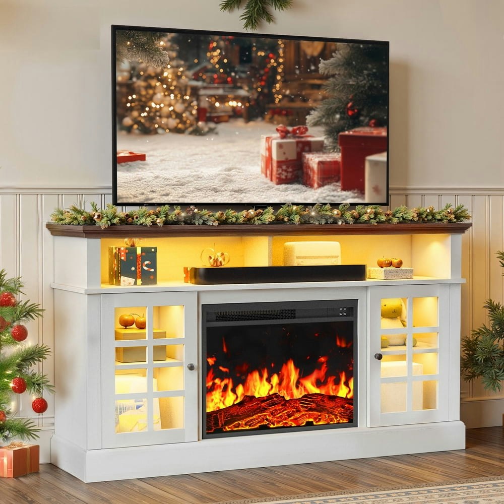 Chitooma Fireplace TV Stand for up to 70-inch TV: $289.99 Chitooma Fireplace TV Stand for up to 70-inch TV: $289.99