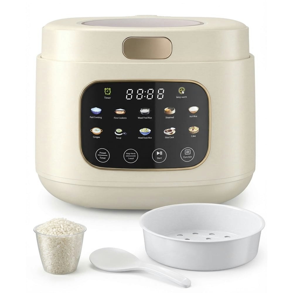 Casualife 10-in-1 4.3-Quart Rice Cooker and Steamer: $50.99 Casualife 10-in-1 4.3-Quart Rice Cooker and Steamer: $50.99