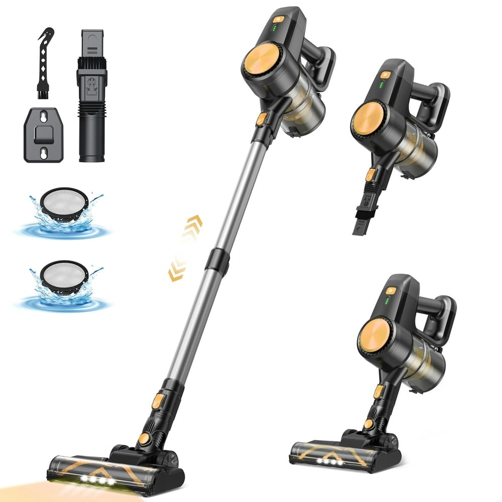 Yoma Cordless 6-in-1 Handheld and Stick Vacuum: $53.97 Yoma Cordless 6-in-1 Handheld and Stick Vacuum: $53.97