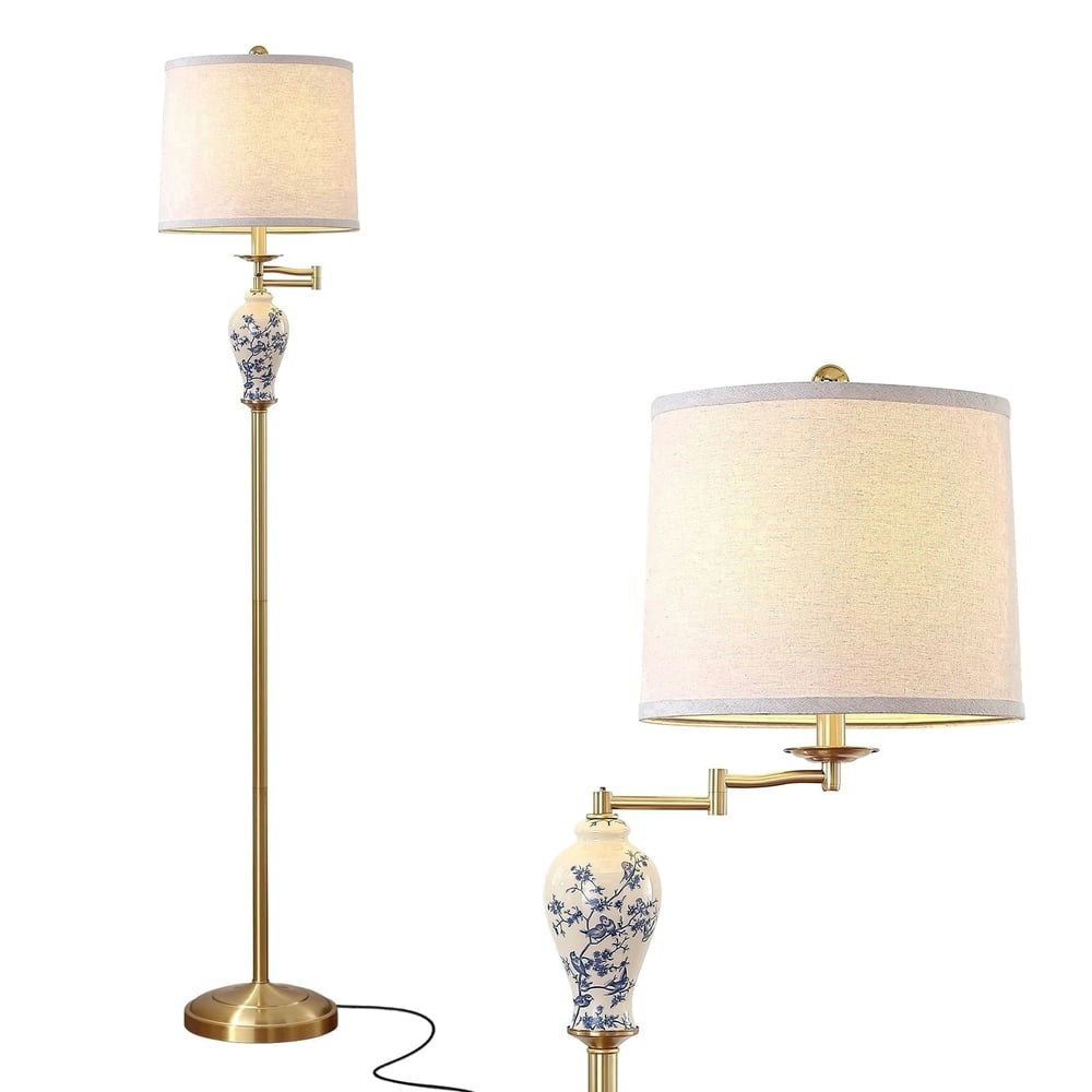 Jujuyuyop 63-Inch Swivel Arm Floor Lamp: $65.99