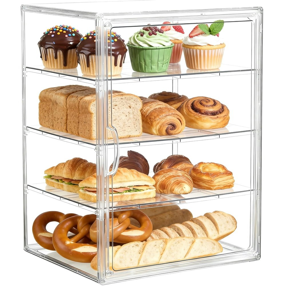 Yalumo 4-Layer Bread Box: $20.59 Yalumo 4-Layer Bread Box: $20.59