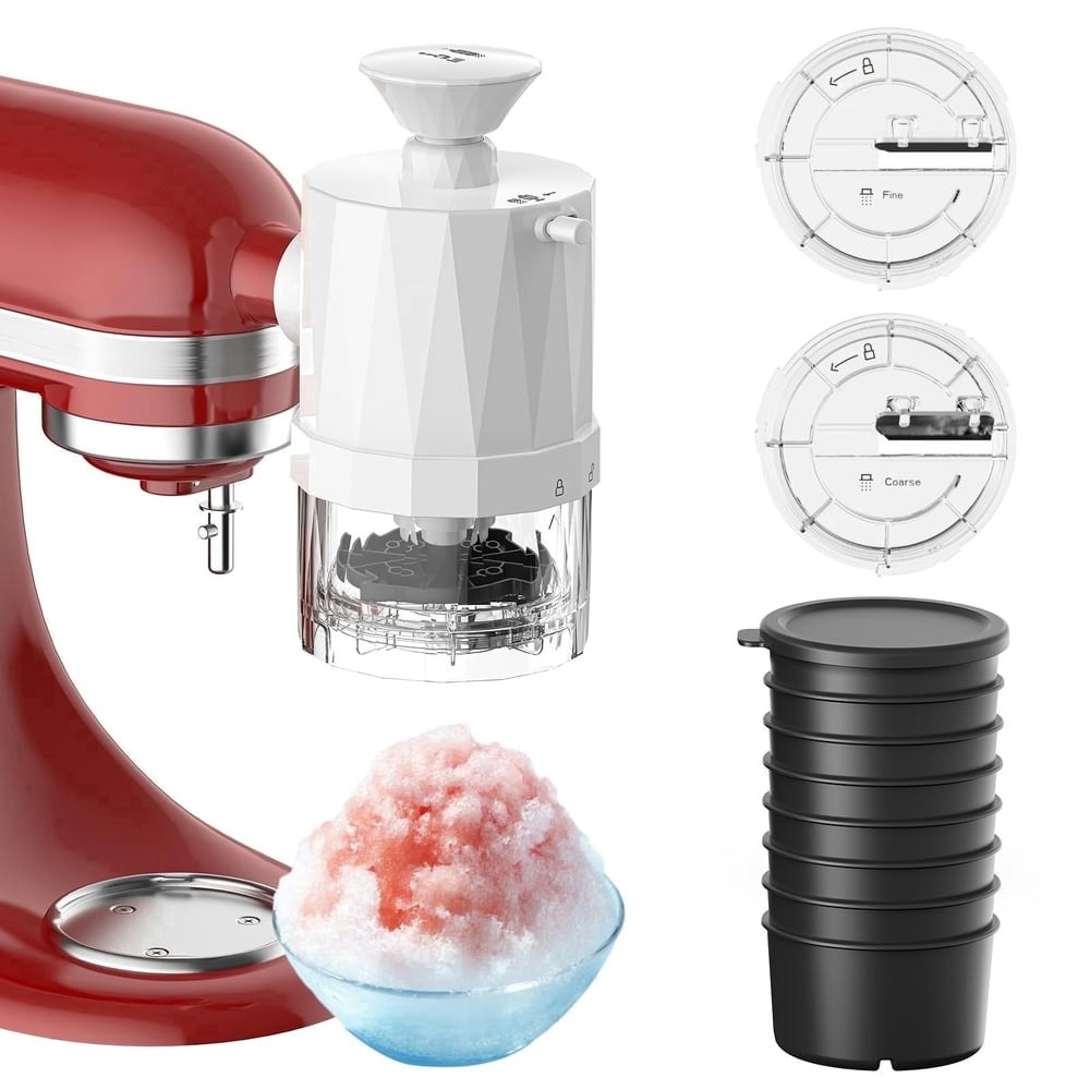 Gvode Shave Ice Attachment for KitchenAid Stand Mixers: $45.99 Gvode Shave Ice Attachment for KitchenAid Stand Mixers: $45.99