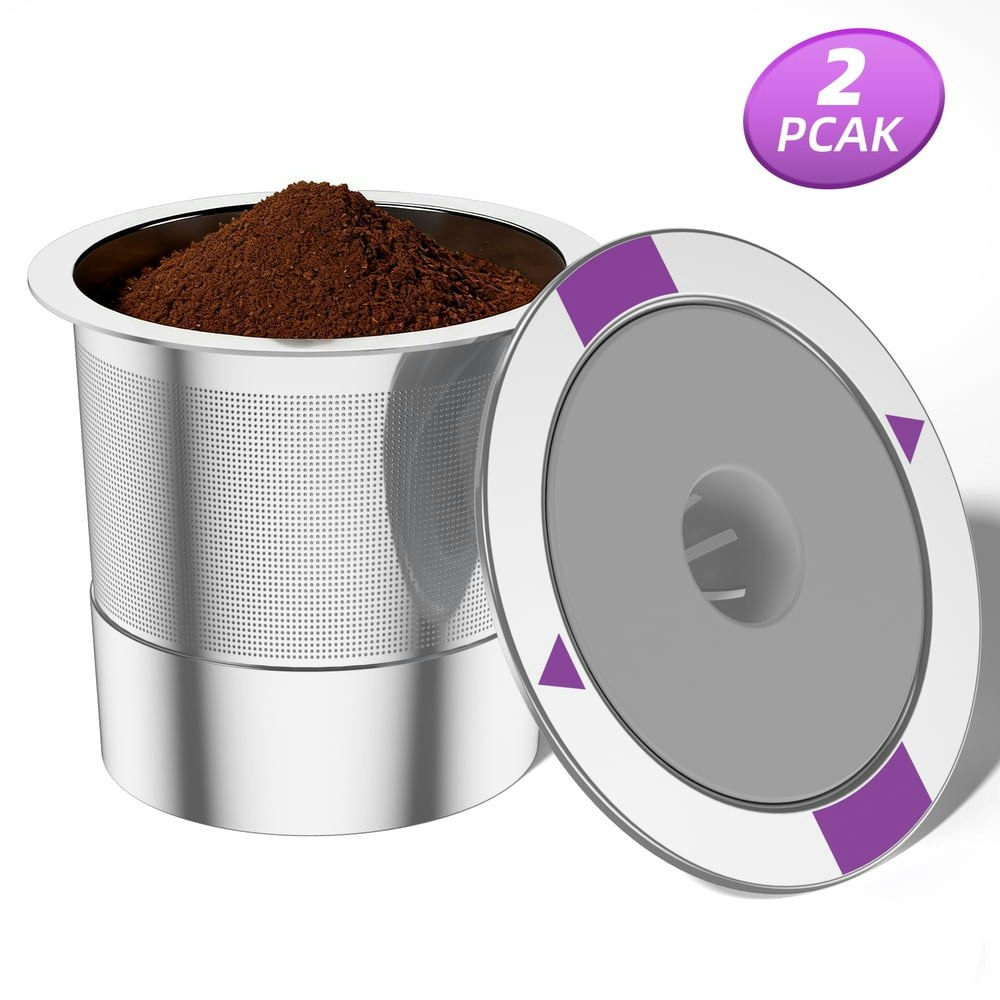 Stainless Steel K-Cup Coffee Pods 2-Pack: $14.99 Stainless Steel K-Cup Coffee Pods 2-Pack: $14.99