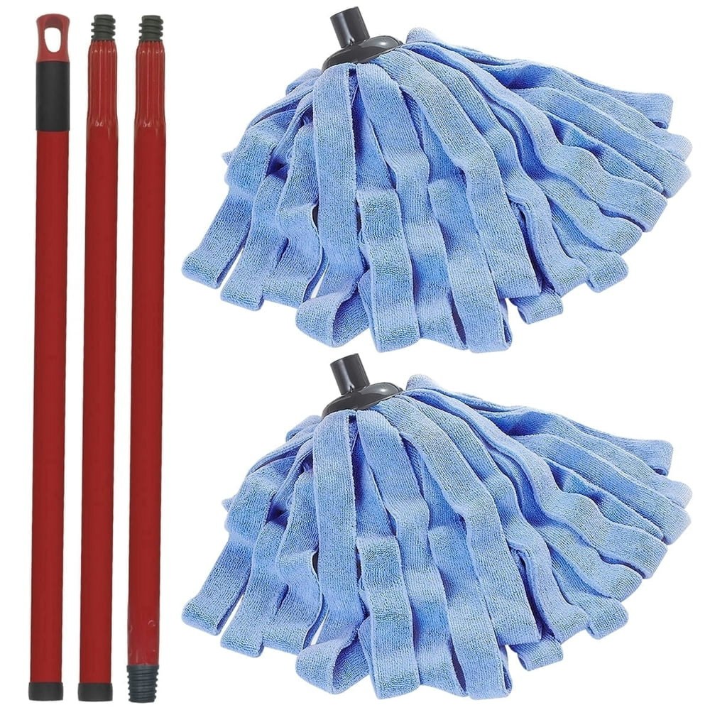 Home Times Spin Mop Set with 2 Microfiber Refills: $26.99 Home Times Spin Mop Set with 2 Microfiber Refills: $26.99