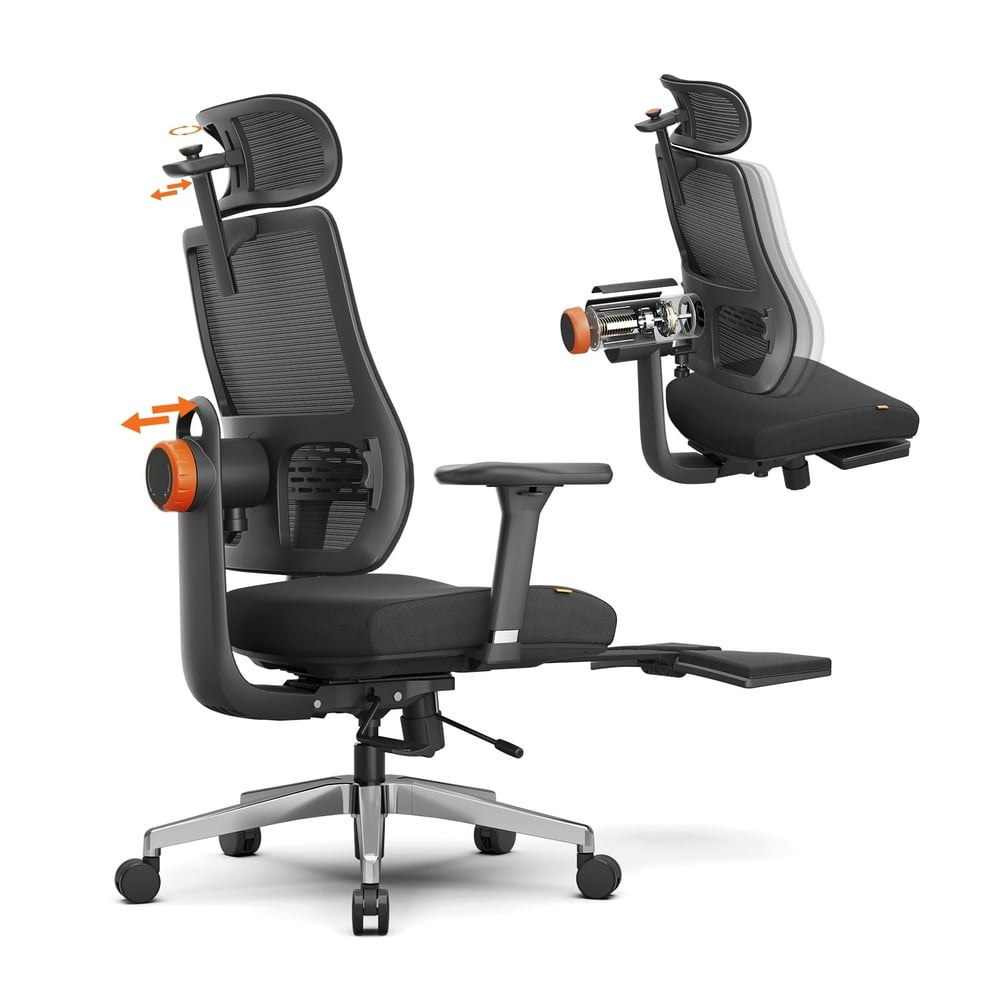 Newtral MagicH-PRO Ergonomic Office Chair with Footrest: $279.99 Newtral MagicH-PRO Ergonomic Office Chair with Footrest: $279.99