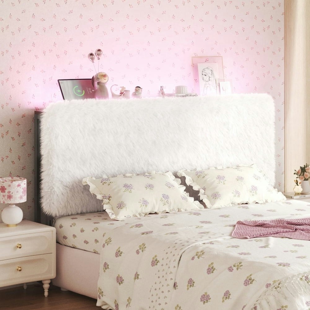 Patbrela Adjustable Queen Princess Headboard: $69.87 Patbrela Adjustable Queen Princess Headboard: $69.87