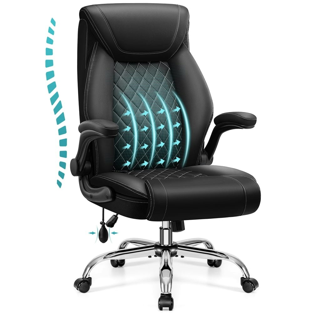 Athope Ergonomic Leather Executive Office Chair: $99.99 Athope Ergonomic Leather Executive Office Chair: $99.99