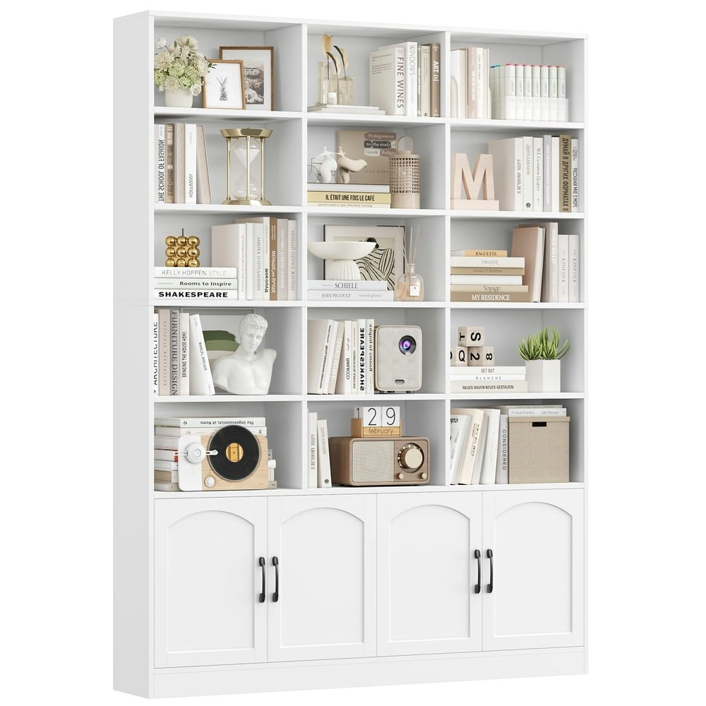 Homfa 5-Tier 15-Cube Bookcase with 2 Cabinets: $199.99 Homfa 5-Tier 15-Cube Bookcase with 2 Cabinets: $199.99