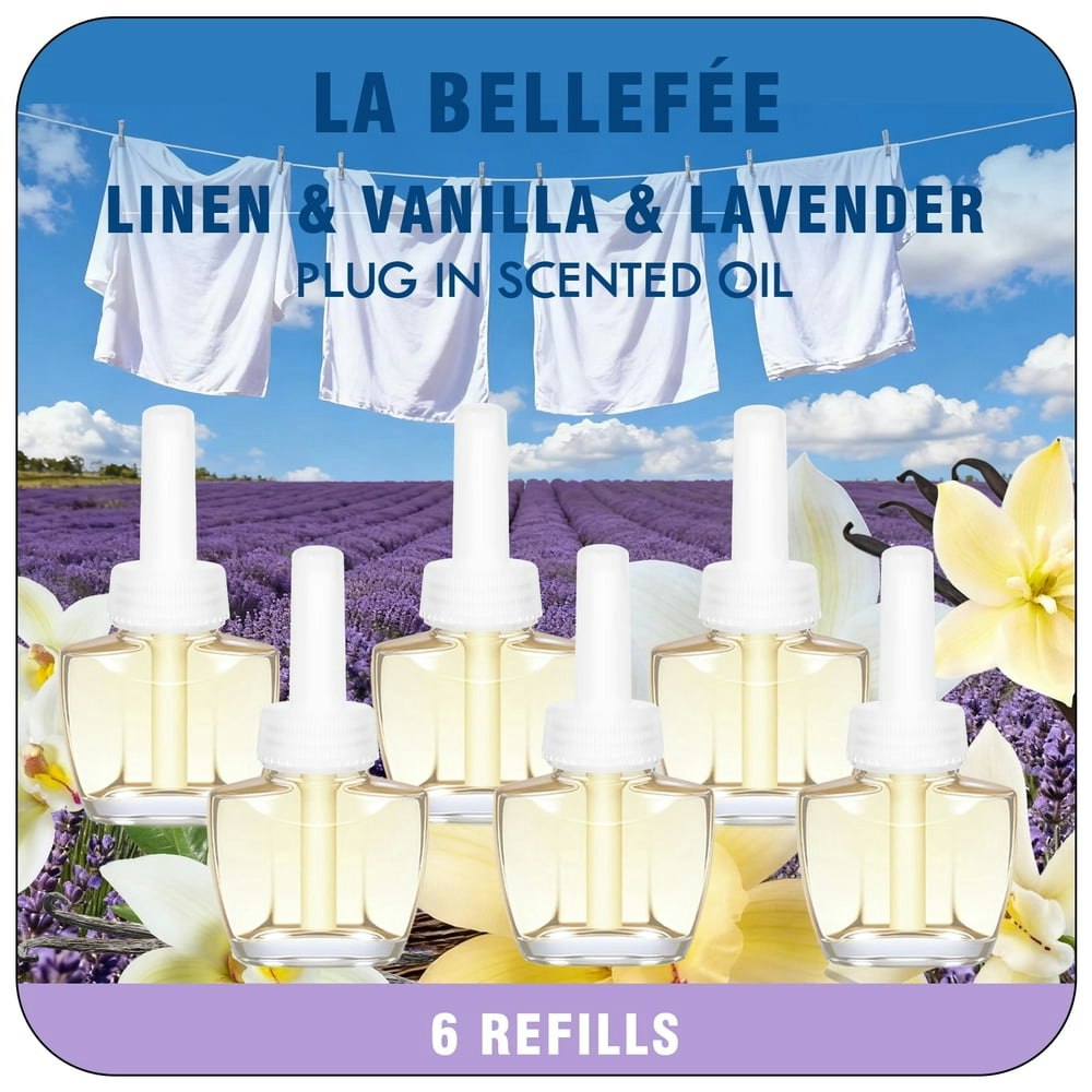 La Bellefee Aromatherapy Refill Liquid 6-Pack: $13.99