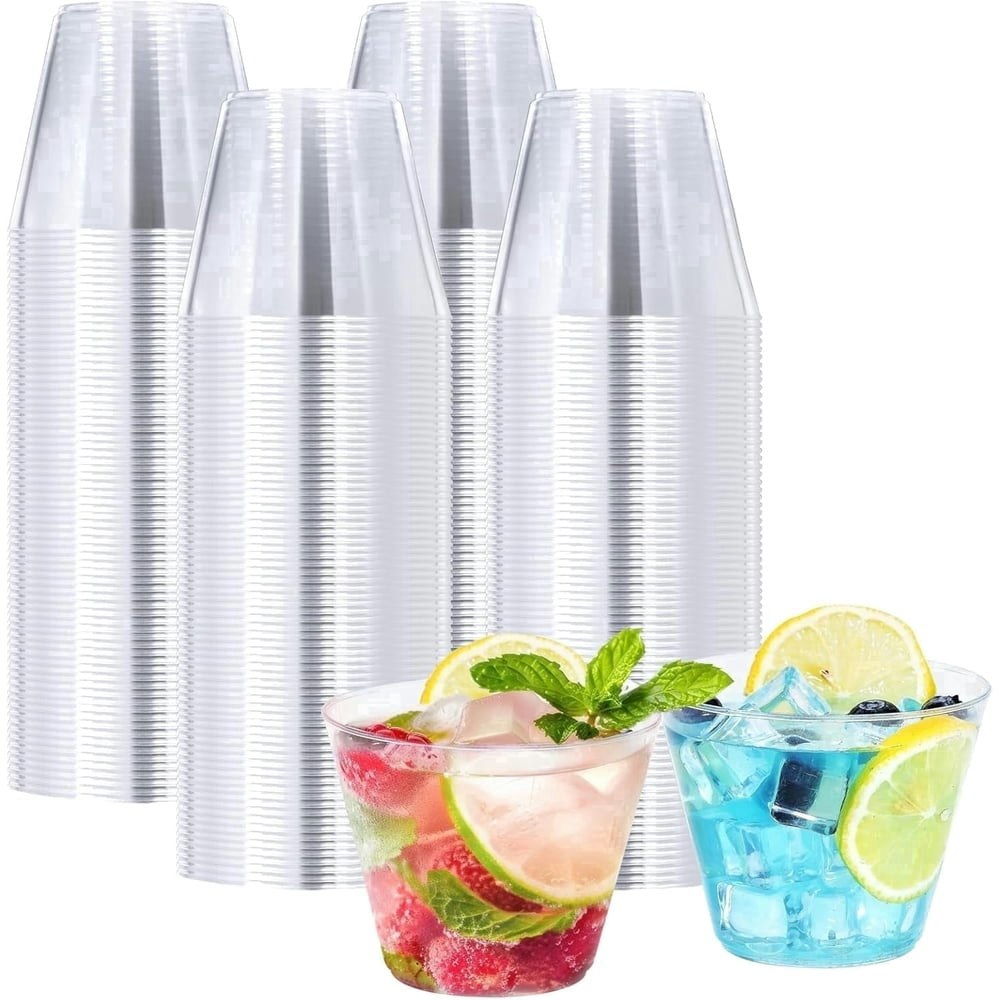 Bysnow 9-ounce Clear Plastic Cups 100-Pack: $16.29 Bysnow 9-ounce Clear Plastic Cups 100-Pack: $16.29