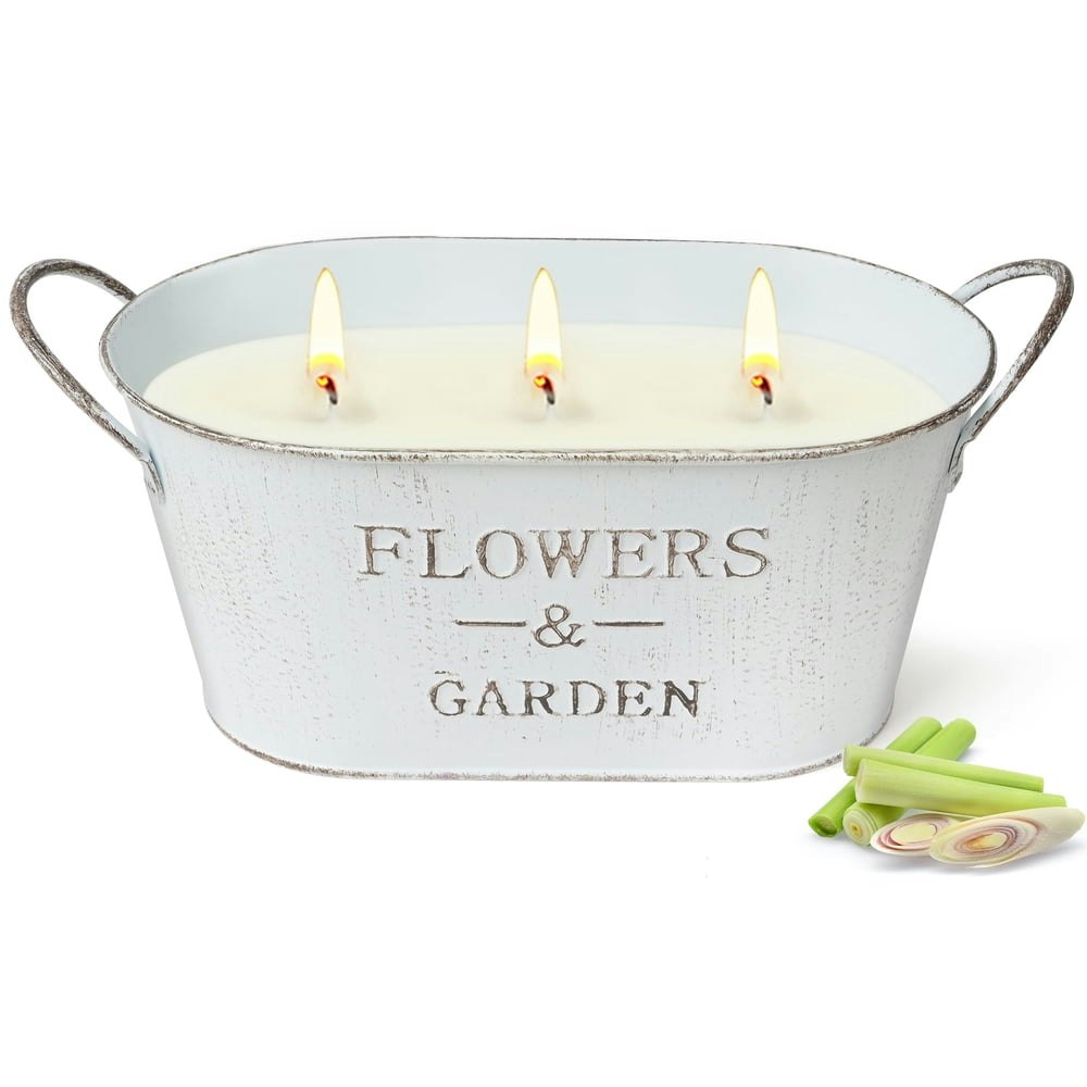 Giphtpoeet 30oz 3-Wick Citronella Candle: $19.96 Giphtpoeet 30oz 3-Wick Citronella Candle: $19.96
