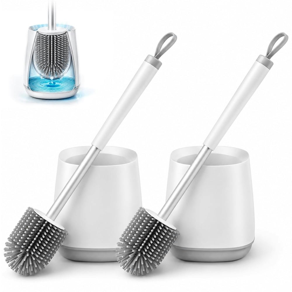 Ilavclean Toilet Bowl Cleaner Brush and Caddy 2-Pack: $16.89 Ilavclean Toilet Bowl Cleaner Brush and Caddy 2-Pack: $16.89
