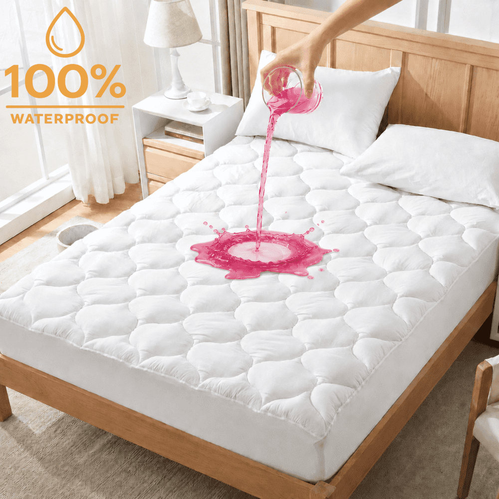 Yalamila Queen Waterproof Mattress Pad: $21.99 Yalamila Queen Waterproof Mattress Pad: $21.99