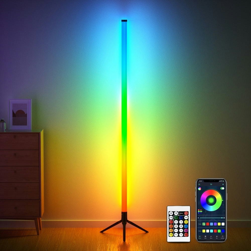 Volivo LED Corner Floor Lamp: $14.98 Volivo LED Corner Floor Lamp: $14.98
