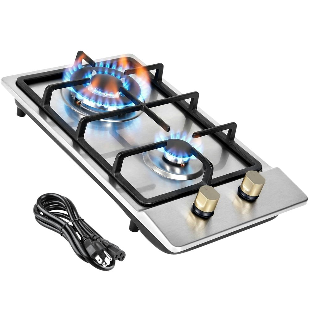 Sixday 12-inch 2-Burner Propane Gas Cooktop: $68.99 Sixday 12-inch 2-Burner Propane Gas Cooktop: $68.99