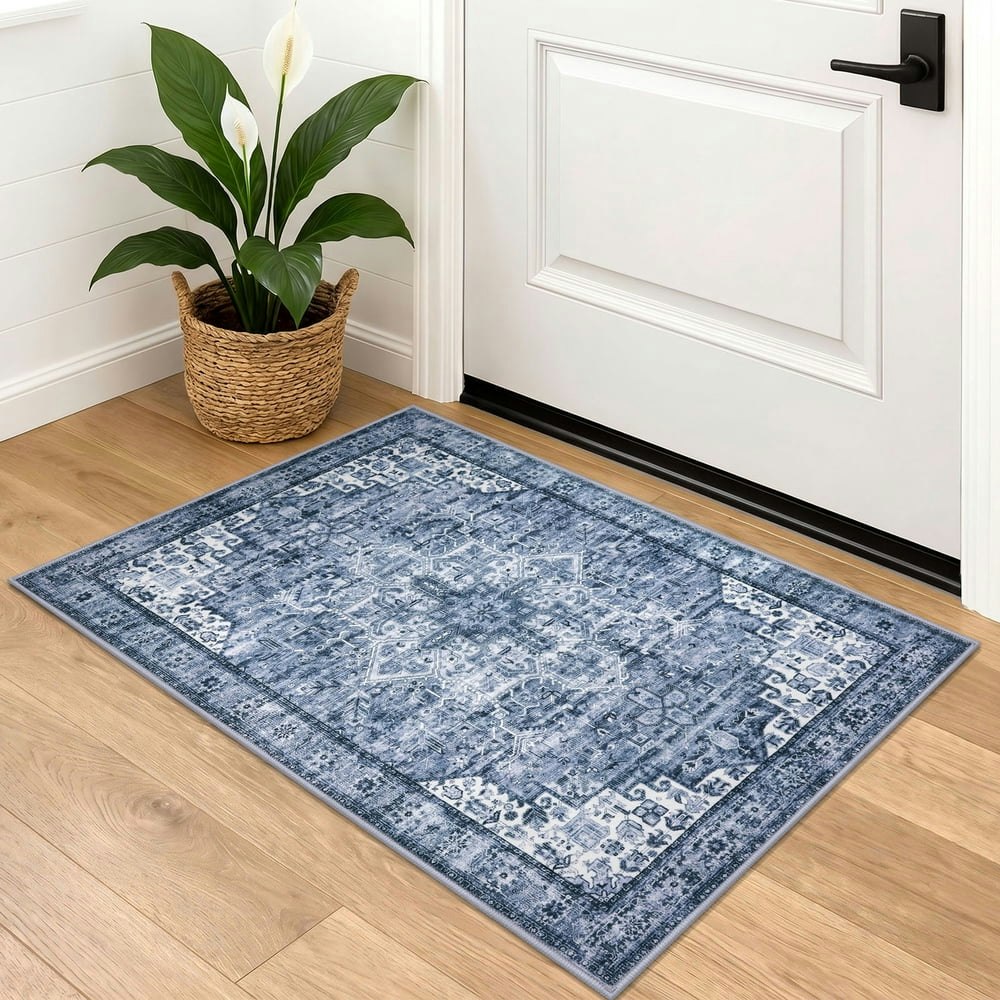 Brisasol 2'x3' Washable Rubber-Backed Rug: $18.99 Brisasol 2'x3' Washable Rubber-Backed Rug: $18.99