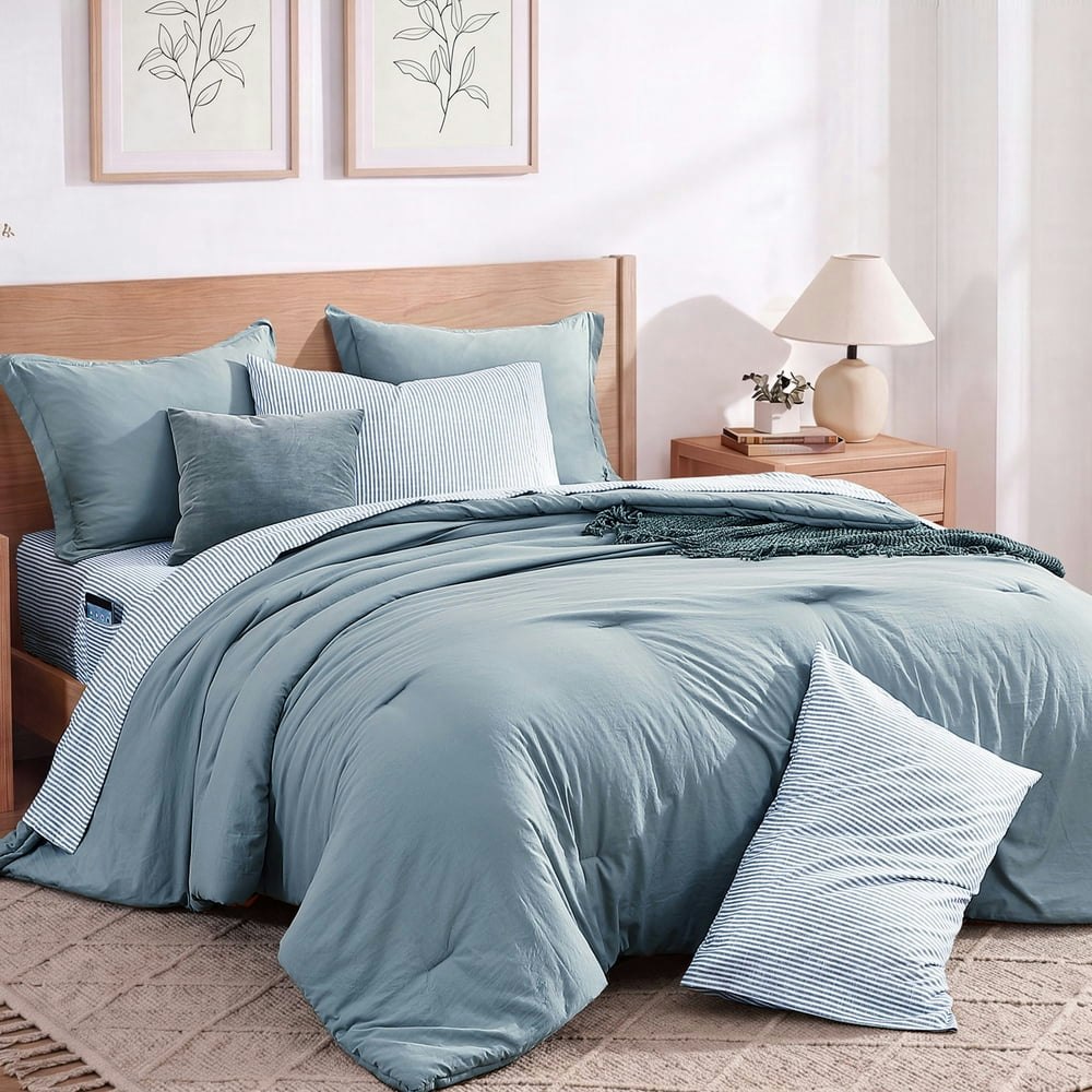 Catami Queen 7-Piece Bed in a Bag Comforter Set: $59.99 Catami Queen 7-Piece Bed in a Bag Comforter Set: $59.99