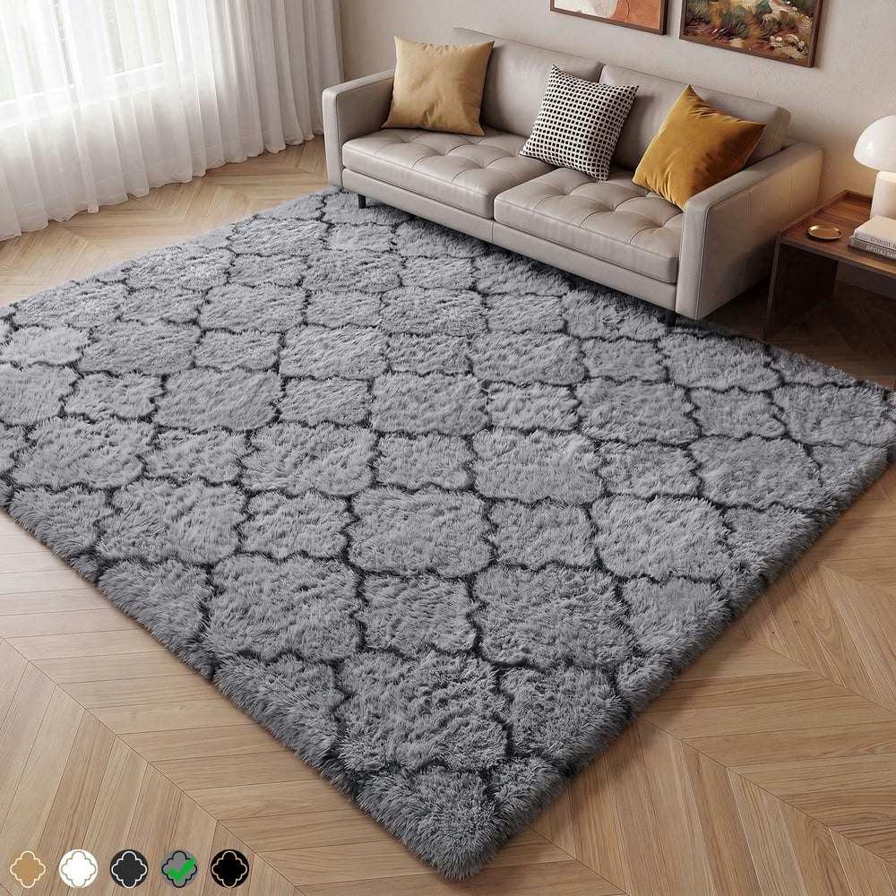 CozyDesg 6x9ft Soft Shag Area Rug: $39.99 CozyDesg 6x9ft Soft Shag Area Rug: $39.99