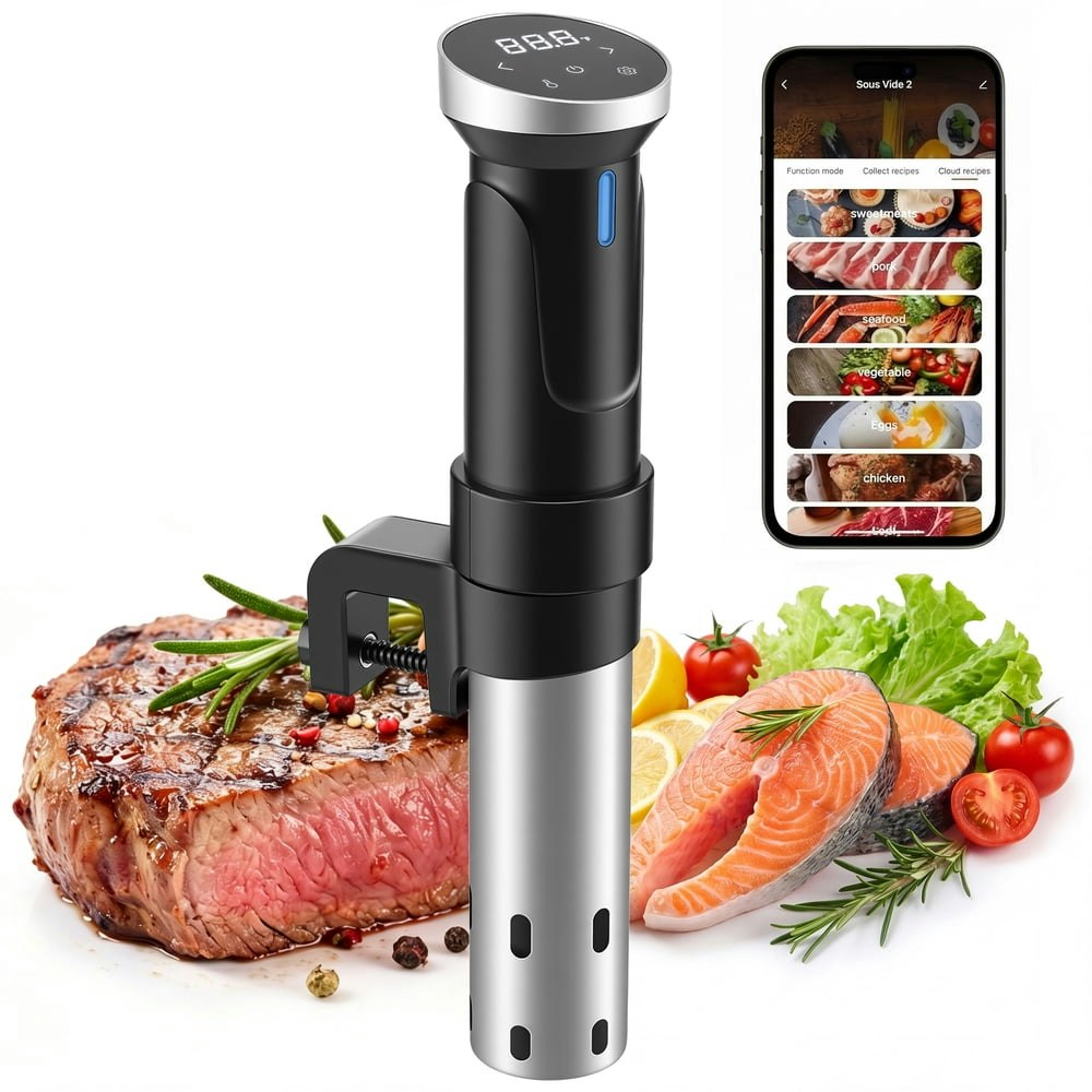 Ruie 1,100W WiFi Sous Vide Precision Cooker: $62.99 Ruie 1,100W WiFi Sous Vide Precision Cooker: $62.99