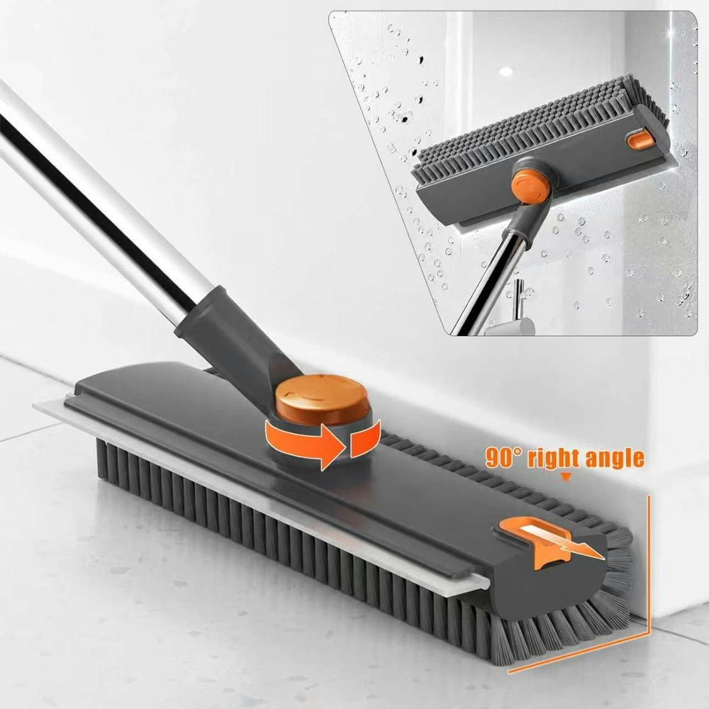 3-in-1 Long Handle Floor Scrub Brush and Squeegee: $16.99 3-in-1 Long Handle Floor Scrub Brush and Squeegee: $16.99