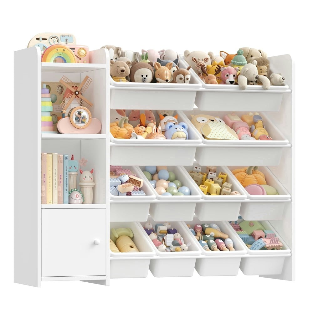 Hiphuta Kids Toy Storage Organizer with 12 Removable Bins: $109.99