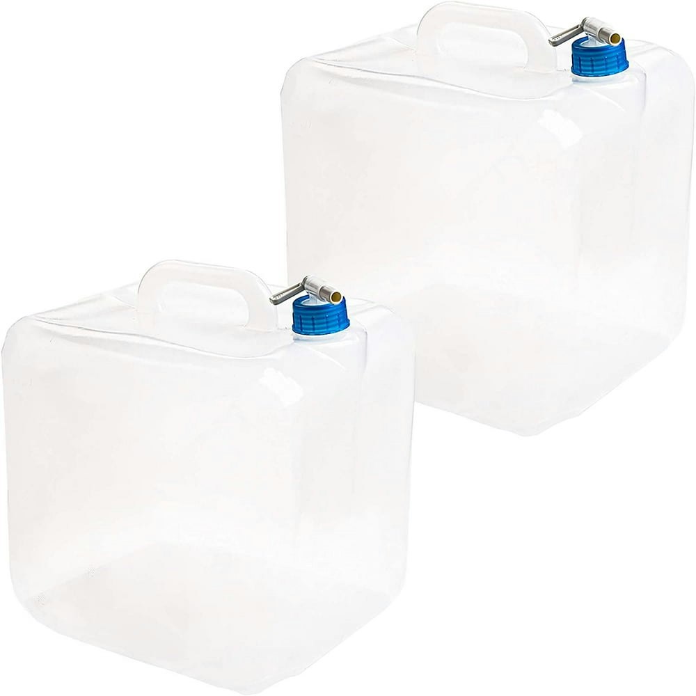 5.3-Gallon Collapsible Water Container with Spigot 2-Pack: $18.99 5.3-Gallon Collapsible Water Container with Spigot 2-Pack: $18.99