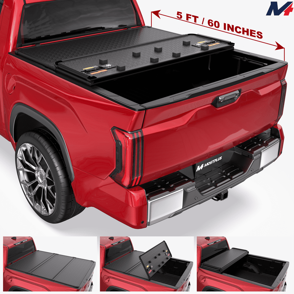 Mostplus 5-Foot Tri-Fold Hard Tonneau Cover for Toyota Tacoma: $309.99 Mostplus 5-Foot Tri-Fold Hard Tonneau Cover for Toyota Tacoma: $309.99