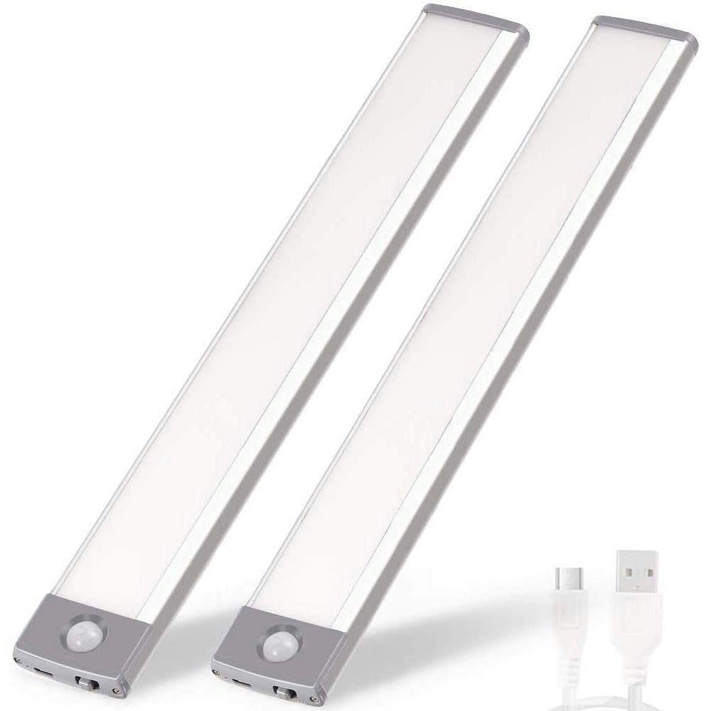 Mikhai 16-Inch Rechargeable Motion Sensor Under Cabinet Light 2-Pack: $16.99 Mikhai 16-Inch Rechargeable Motion Sensor Under Cabinet Light 2-Pack: $16.99