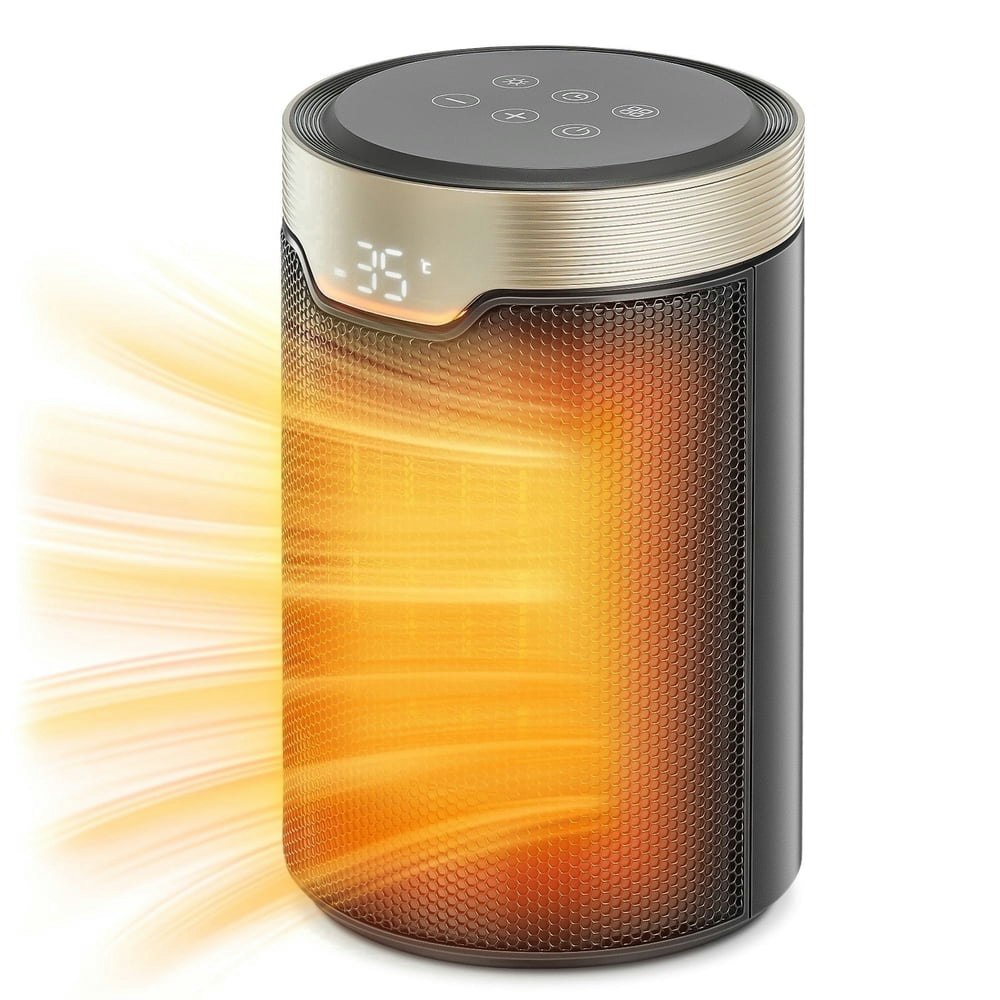 Fohere 1,500W Portable Space Heater: $22.59 Fohere 1,500W Portable Space Heater: $22.59