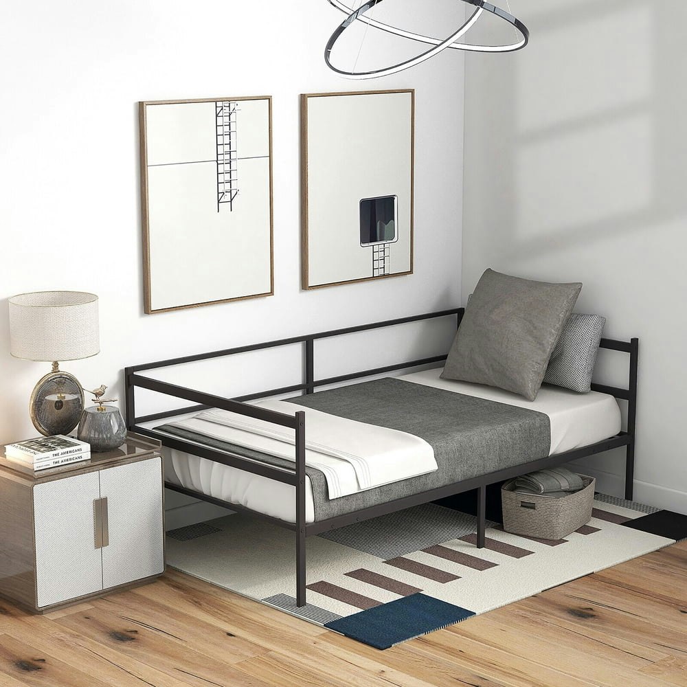 Gymax Twin Metal Daybed Frame: $94 Gymax Twin Metal Daybed Frame: $94