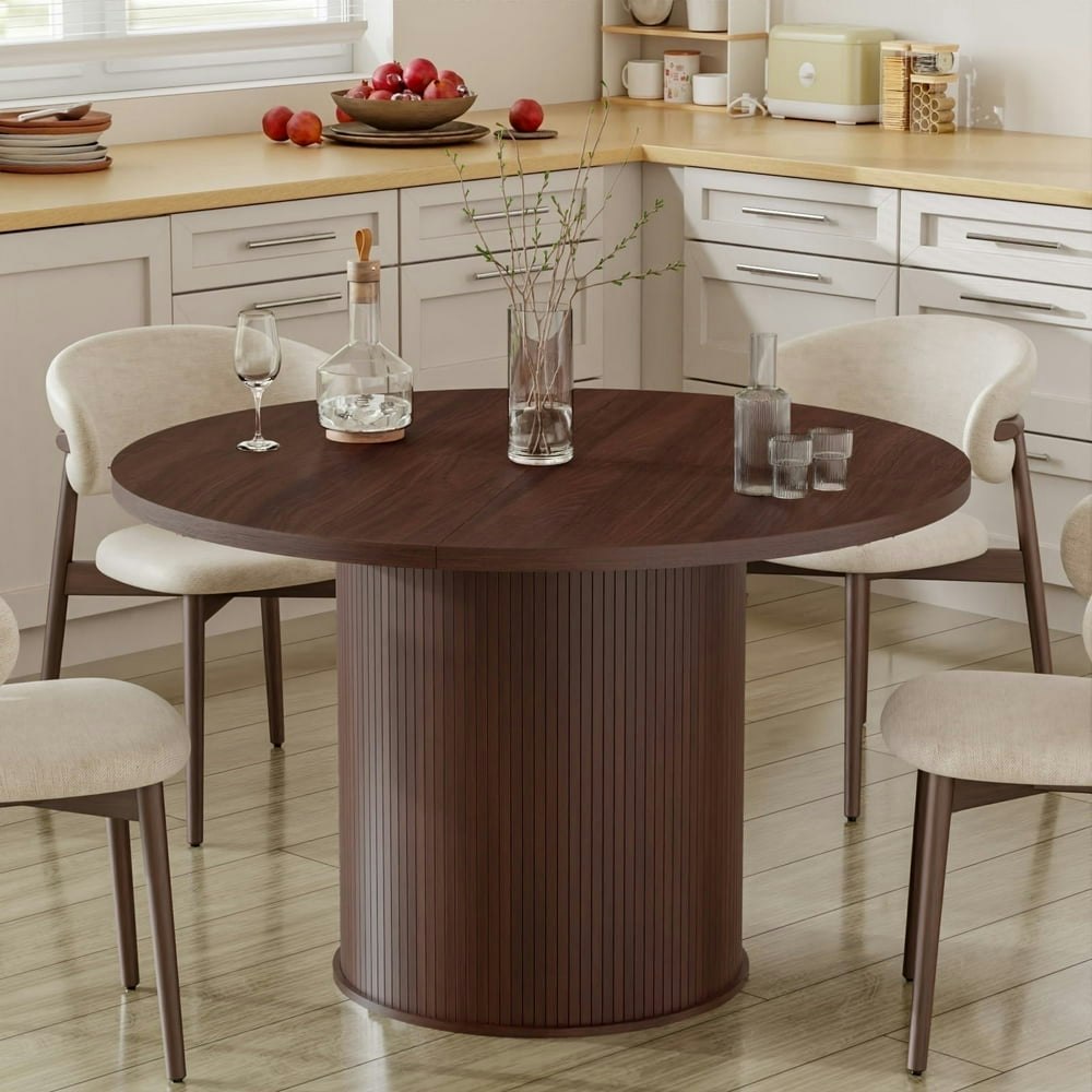 Hommpa 48-Inch Round Pedestal Dining Table: $154.98 Hommpa 48-Inch Round Pedestal Dining Table: $154.98