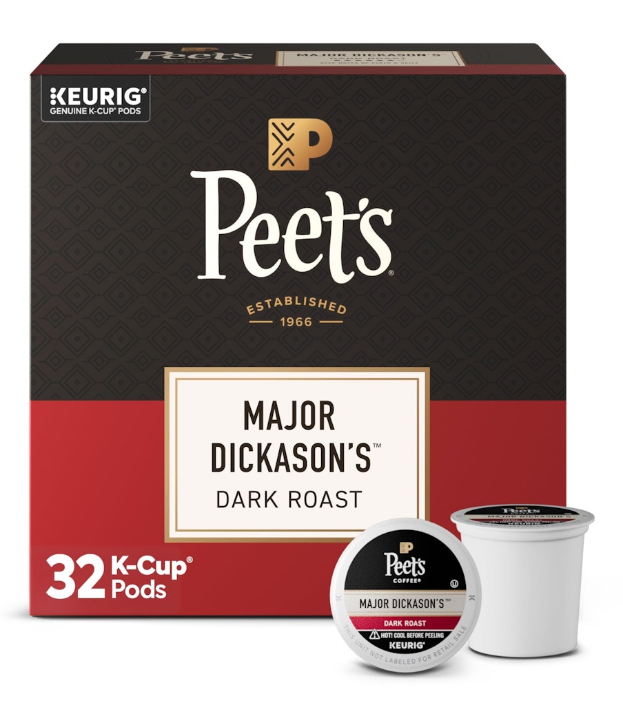 Peet's Coffee Major Dickason's Blend K-Cup 32-Pack: $10.74 via Sub. & Save Peet's Coffee Major Dickason's Blend K-Cup 32-Pack: $10.74 via Sub. & Save