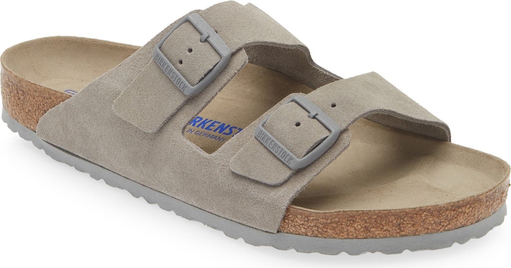 Birkenstock Men's Arizona Soft Slide Sandal: $100 Birkenstock Men's Arizona Soft Slide Sandal: $100