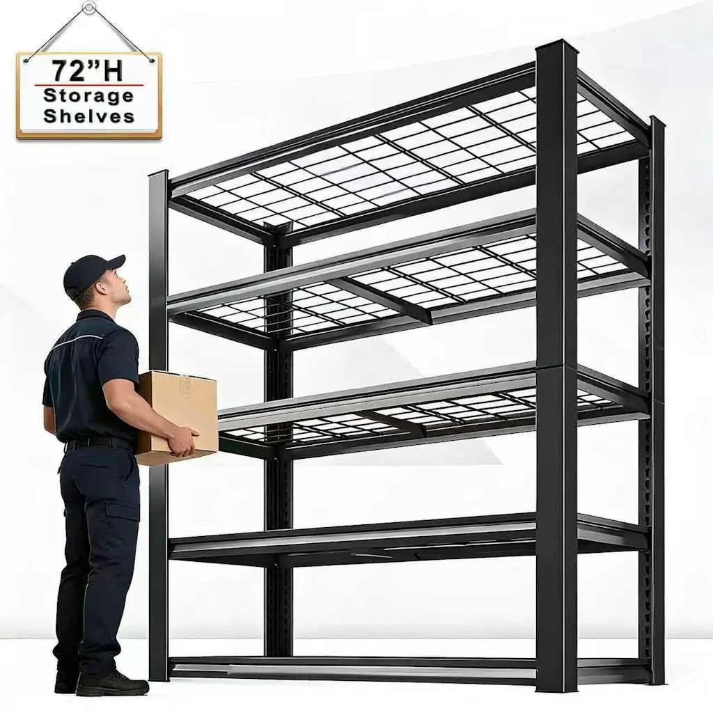 Nnovaroom 72" Adjustable Utility Rack: $39 Nnovaroom 72" Adjustable Utility Rack: $39