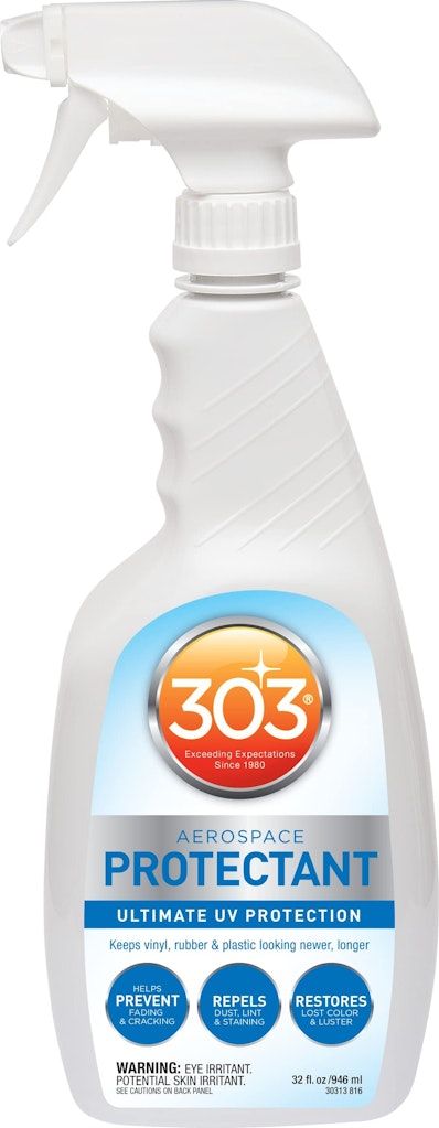 303 32-oz. Aerospace Protectant for Vinyl, Plastic, & Rubber: $9.86 w/ Sub & Save 303 32-oz. Aerospace Protectant for Vinyl, Plastic, & Rubber: $9.86 w/ Sub & Save