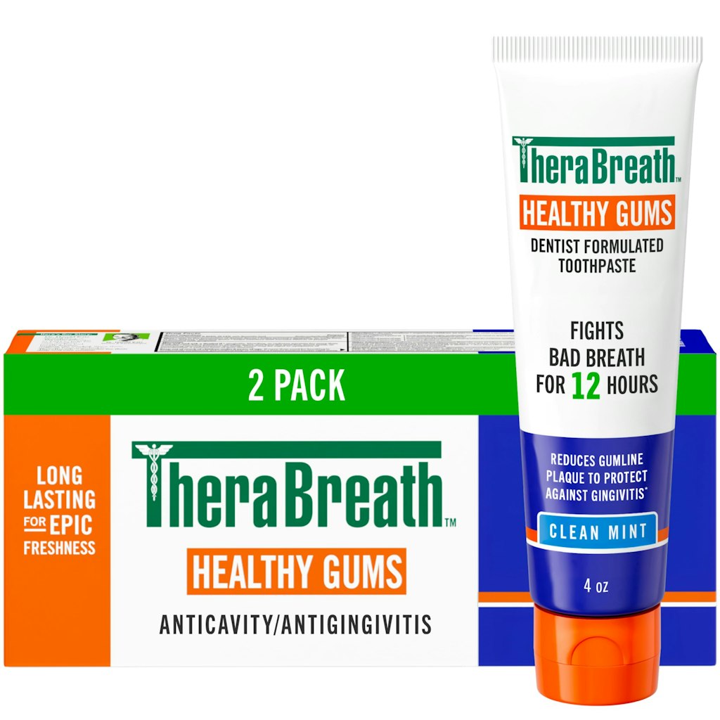 TheraBreath 4-oz. Healthy Gums Toothpaste 2-Pack: $6.62 w/ Sub & Save TheraBreath 4-oz. Healthy Gums Toothpaste 2-Pack: $6.62 w/ Sub & Save