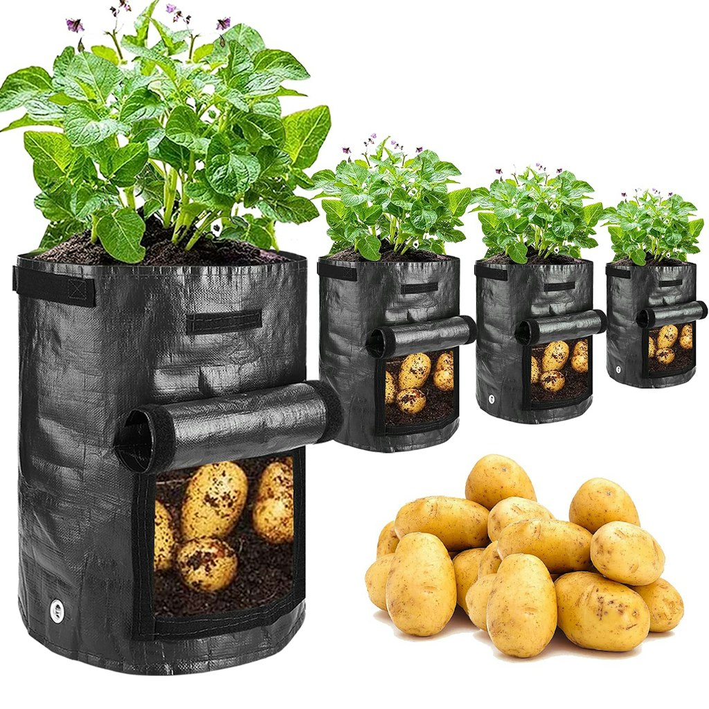10-Gallon Potato Grow Bags 4-Pack: $9.74 10-Gallon Potato Grow Bags 4-Pack: $9.74